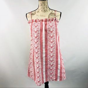 Dolce vita Haley shift dress NWT large red & white
